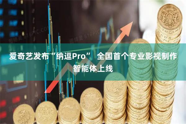 爱奇艺发布“纳逗Pro”  全国首个专业影视制作智能体上线