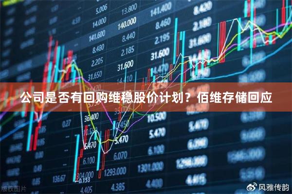 公司是否有回购维稳股价计划？佰维存储回应